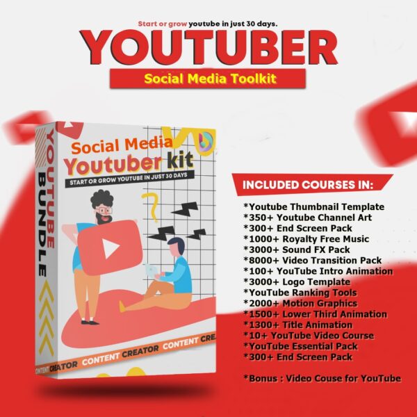 social media youtuber tool kit